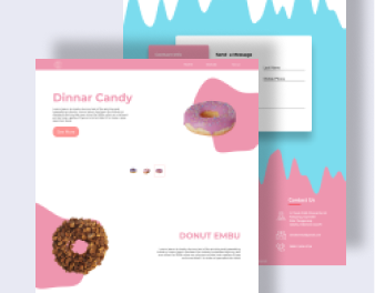 Donat Embu Landing Page